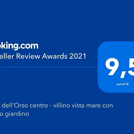 Centro - Villino Vista Mare Con Ampio Giardino *